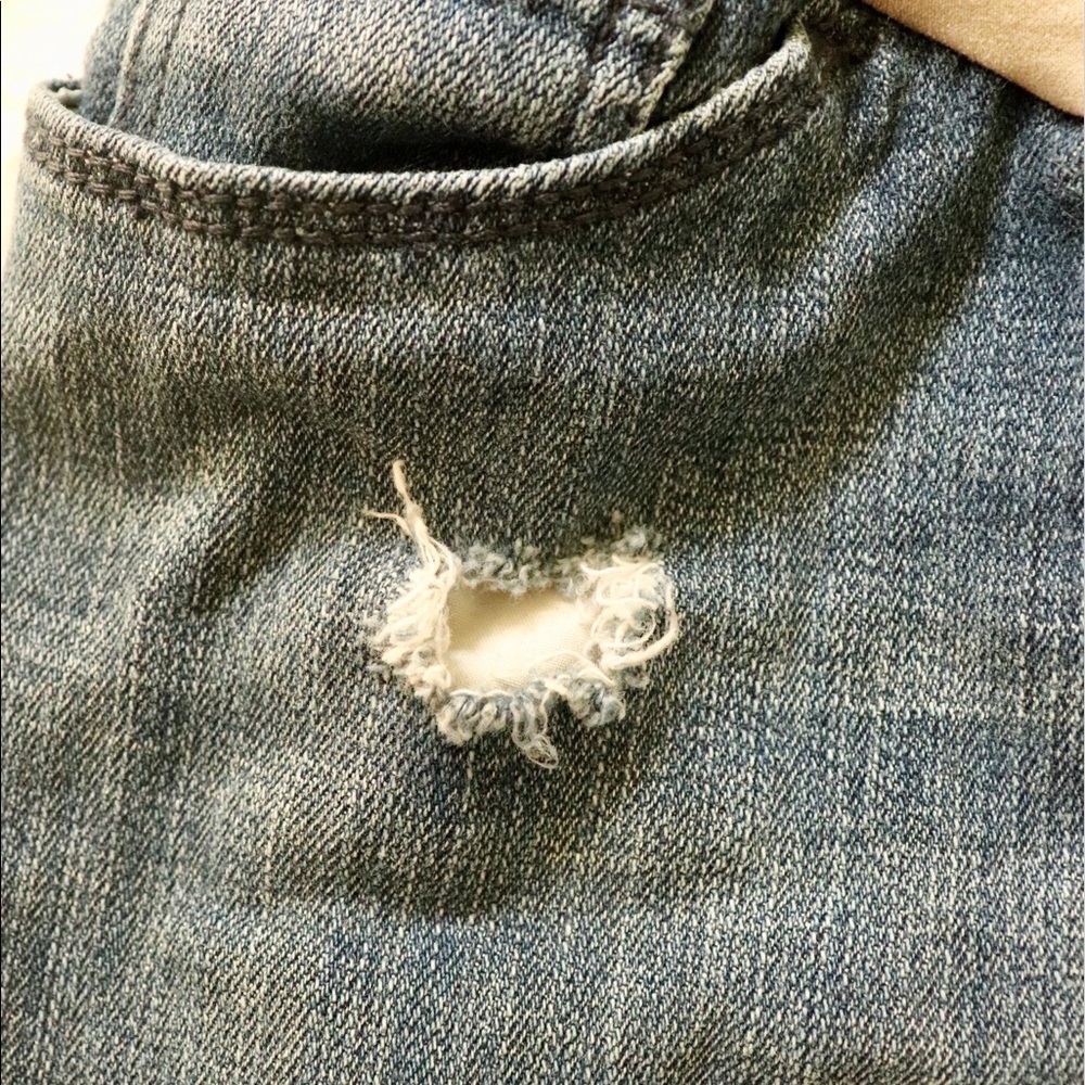 Distressed Skinny Maternity Jeans - Picture 5 of 5